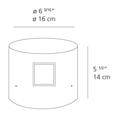 Artemide Effetto Round Wall