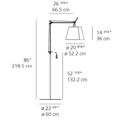 Artemide TOLOMEO MEGA OUTDOOR GROUND