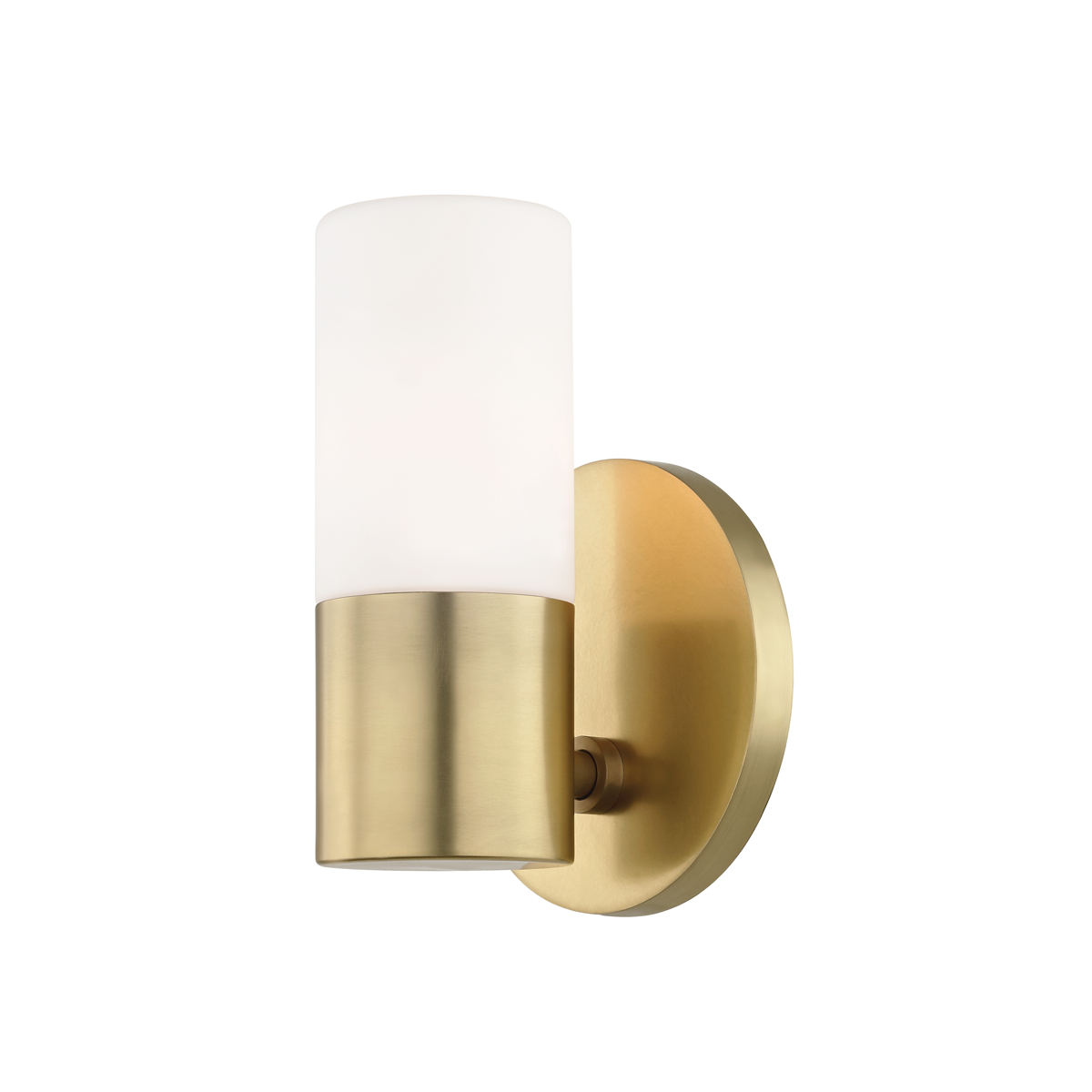 Hudson Valley Lighting Lola 1 Light Sconces H196101 Wall Sconces Mitzi Aged Brass  