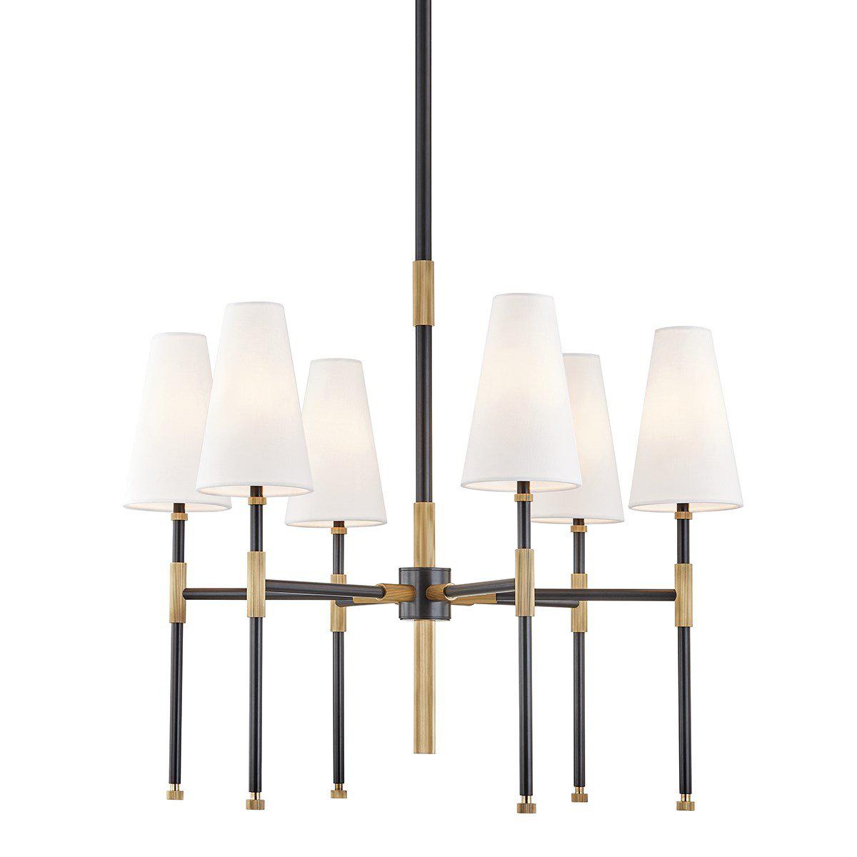 Hudson Valley 6 LIGHT CHANDELIER 3728 Chandeliers Hudson Valley Lighting Bronze  