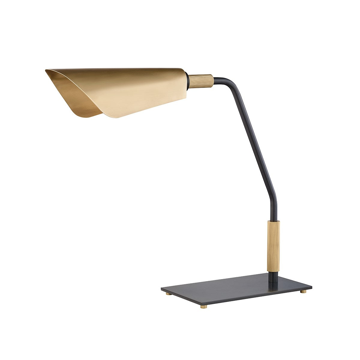 Hudson Valley 1 LIGHT TABLE LAMP W/ METAL SHADE L3730 Table Lamps Hudson Valley Lighting Bronze  