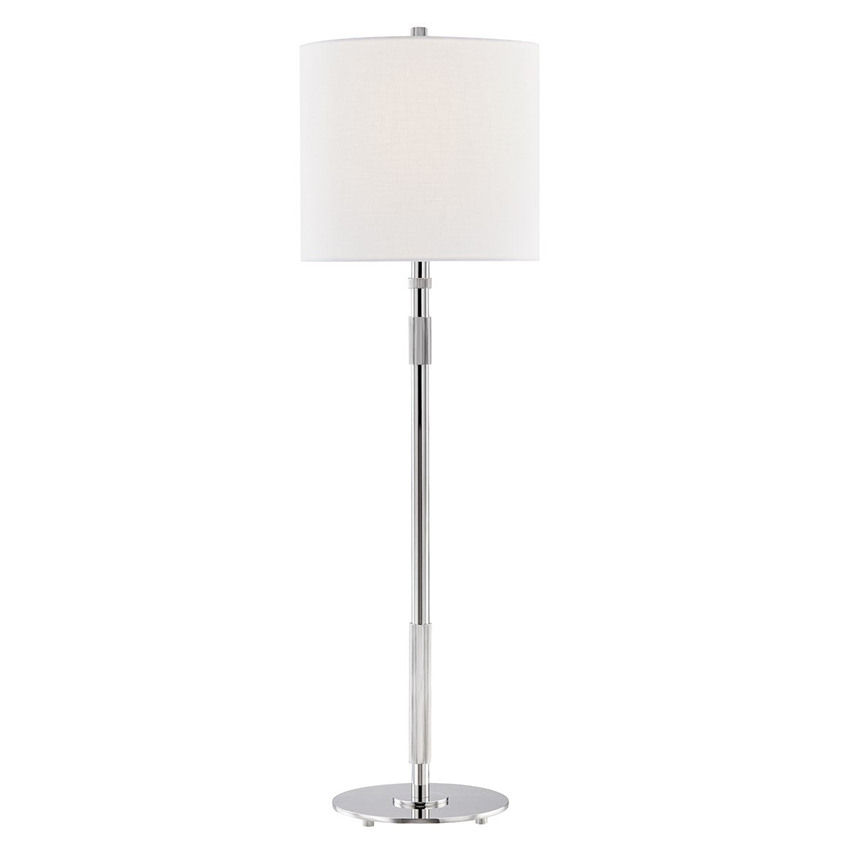 Bowery - 1 LIGHT TABLE LAMP Lamp Hudson Valley Lighting Polished Nickel  