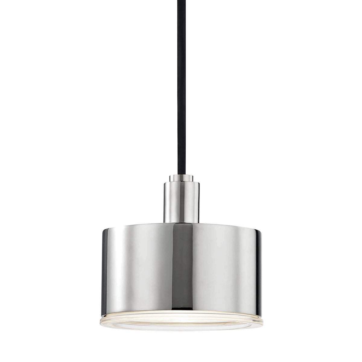 Hudson Valley Lighting Nora 1 Light Pendant H159701 Mini Pendant Mitzi Polished Nickel  