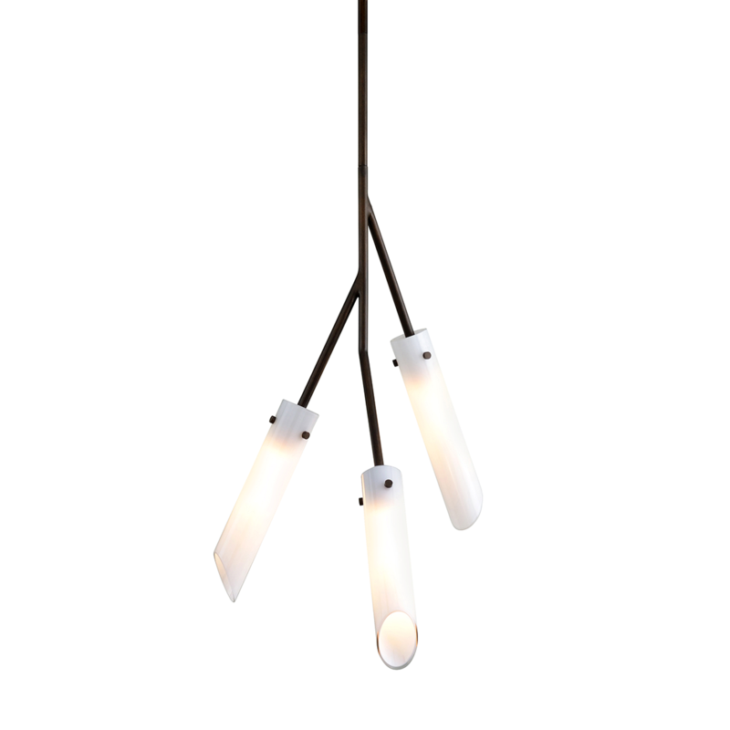 Troy HiGH LINE 3LT PENDANT F7225 Pendant Troy Lighting   