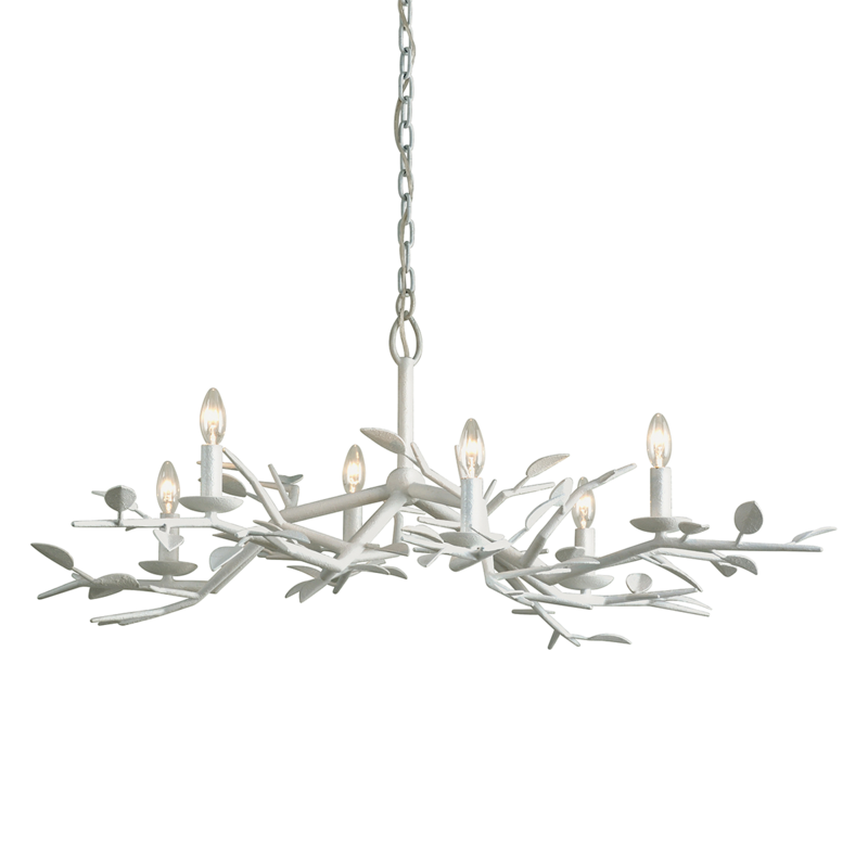 Troy AUBREY 6LT CHANDELIER F7626