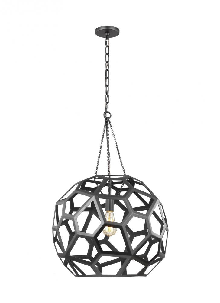 Generation Lighting 1 - Light Large Pendant AP1071MBK