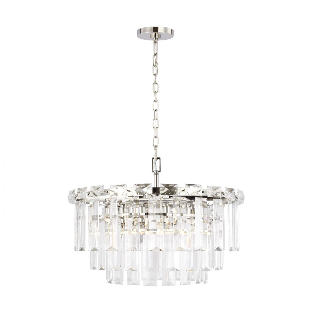 Generation Lighting 10 - Light Small Chandelier CC12610PN