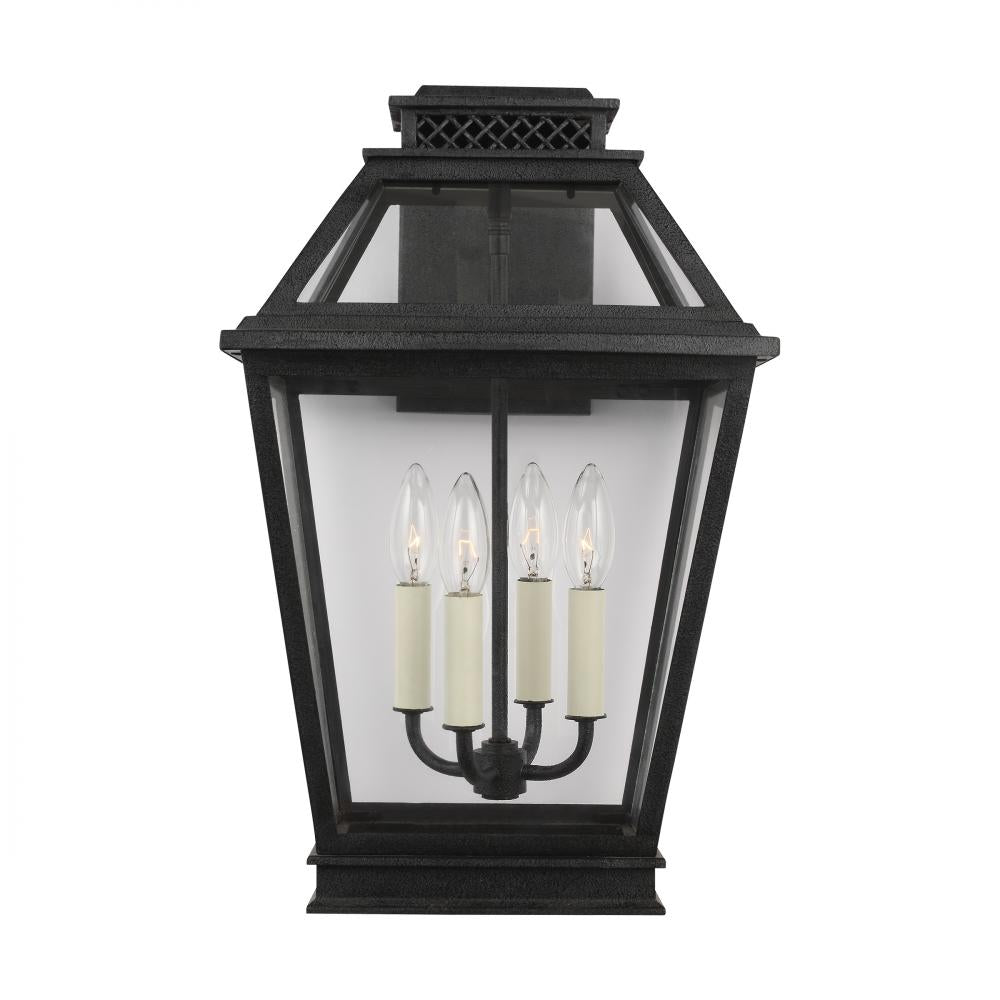 Generation Lighting  4 - Light Outdoor Wall Lantern CO1034DWZ Outdoor | Wall Lantern Generation Lighting Gray  