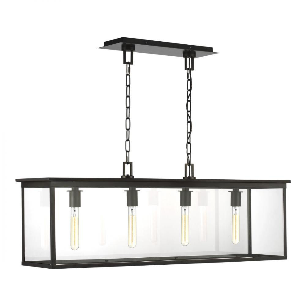 Generation Lighting 4 - Light Outdoor Linear Lantern CO1214HTCP