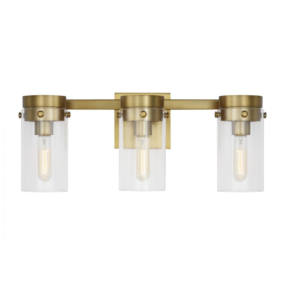 Generation Lighting 3 - Light Vanity CW1003BBS