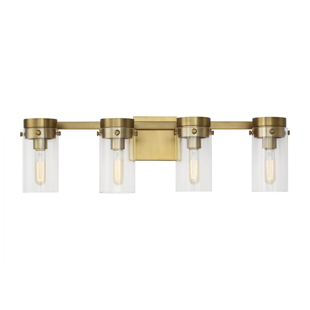 Generation Lighting 4 - Light Vanity CW1004BBS