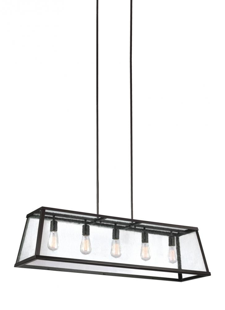 Generation Lighting - Feiss 5 - Light Island Chandelier F3073/5