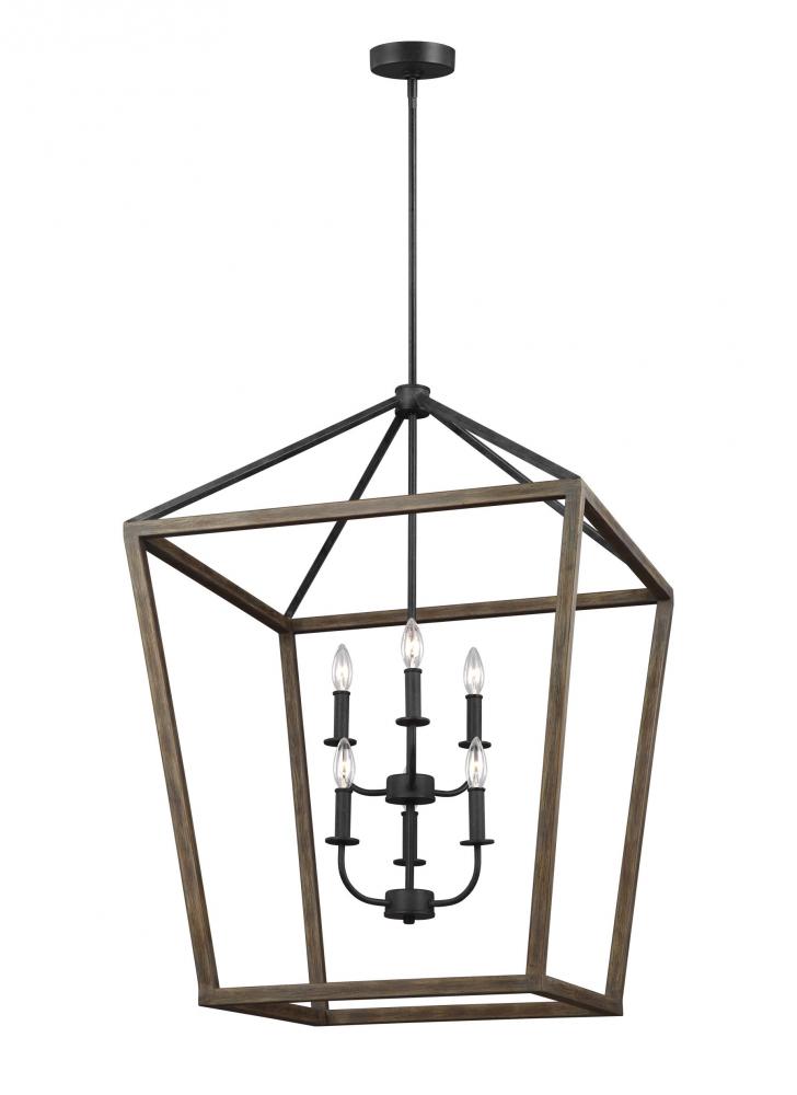 Generation Lighting - Feiss 6 - Light Chandelier F3192/6WOW/AF