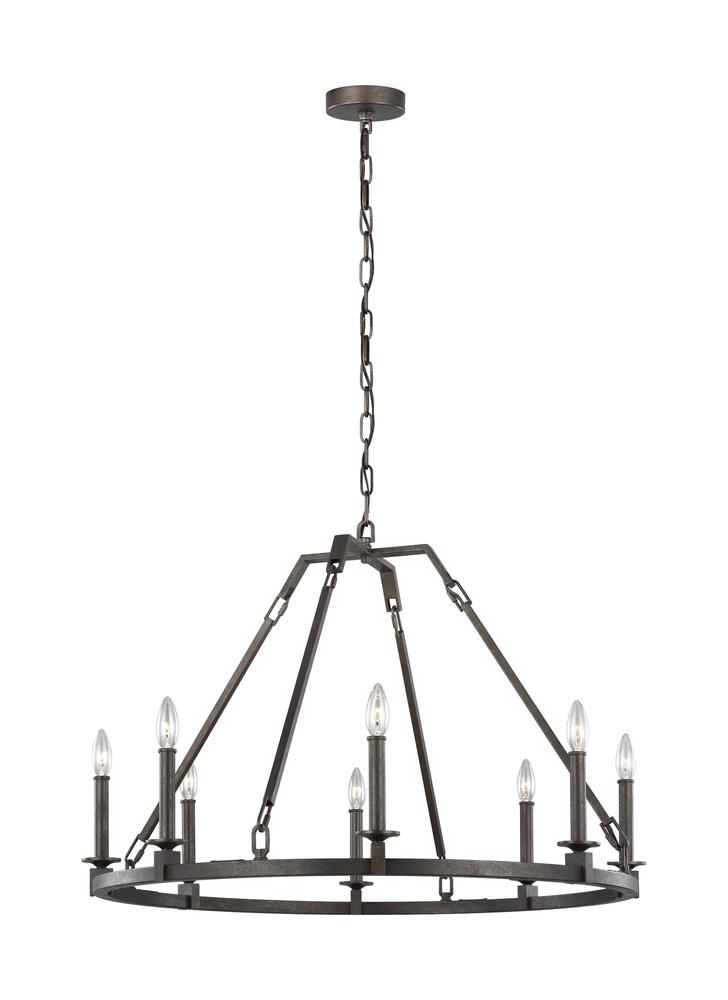 Generation Lighting - Feiss 8 - Light Chandelier F3214/8SMS