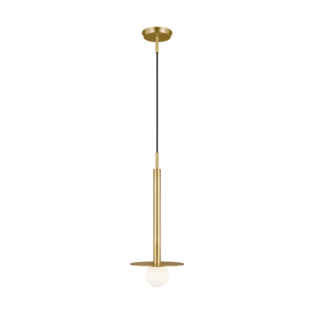 Generation Lighting 1 - Light Short Pendant KP1001BBS