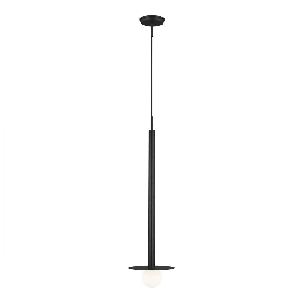 Generation Lighting 1 - Light Long Pendant KP1011MBK