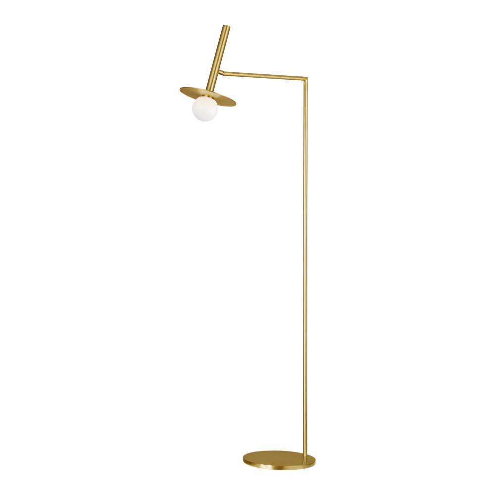 Generation Lighting  1 - Light Floor Lamp KT1011BBS2 Lamp Generation Lighting Brass  