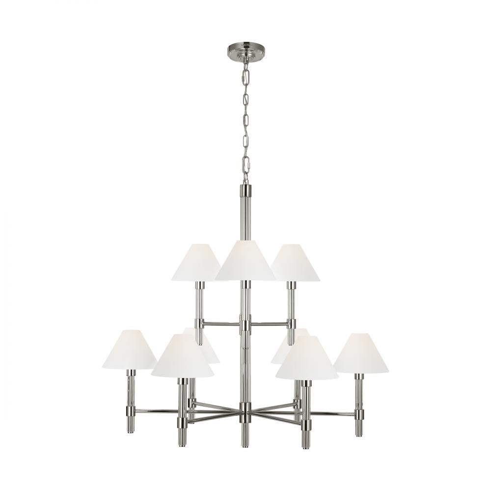 Generation Lighting 9 - Light Chandelier LC1069PN