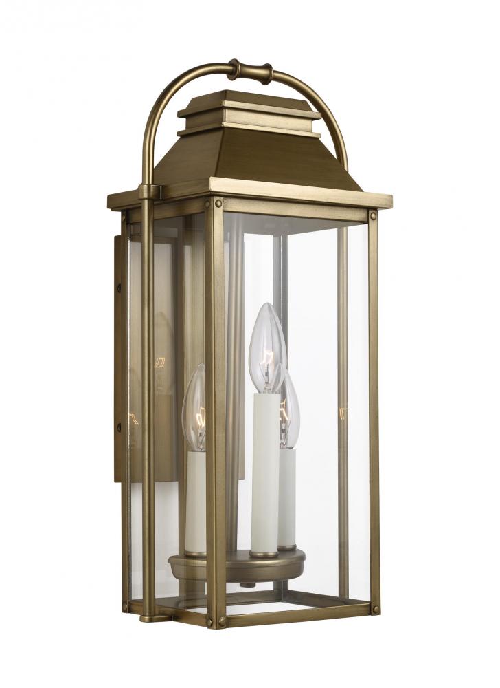 Generation Lighting - Feiss 3 - Light Outdoor Wall Lantern OL13200