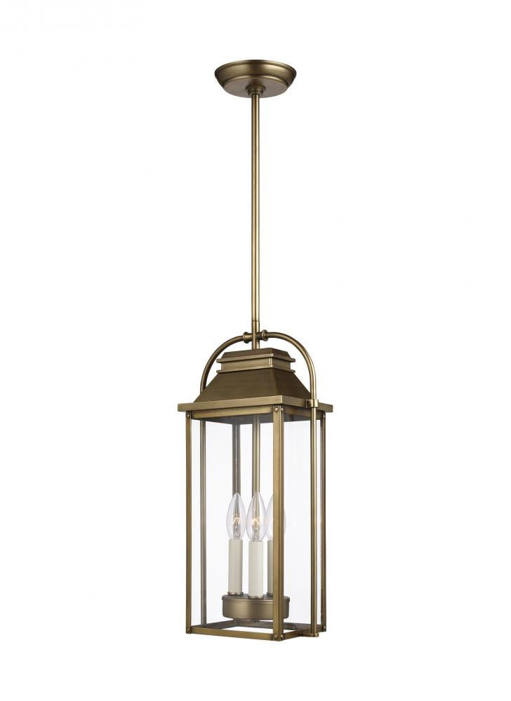 Generation Lighting - Feiss 3 - Light Outdoor Pendant Lantern OL13209