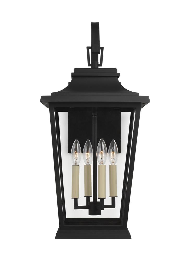 Generation Lighting - Feiss 4 - Light Outdoor Wall Lantern OL15403TXB Outdoor | Wall Lantern Generation Lighting Black  