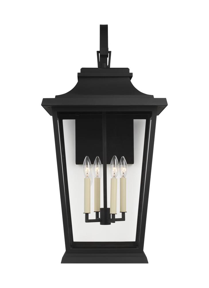 Generation Lighting - Feiss 4 - Light Outdoor Wall Lantern OL15404TXB Outdoor | Wall Lantern Generation Lighting Black  