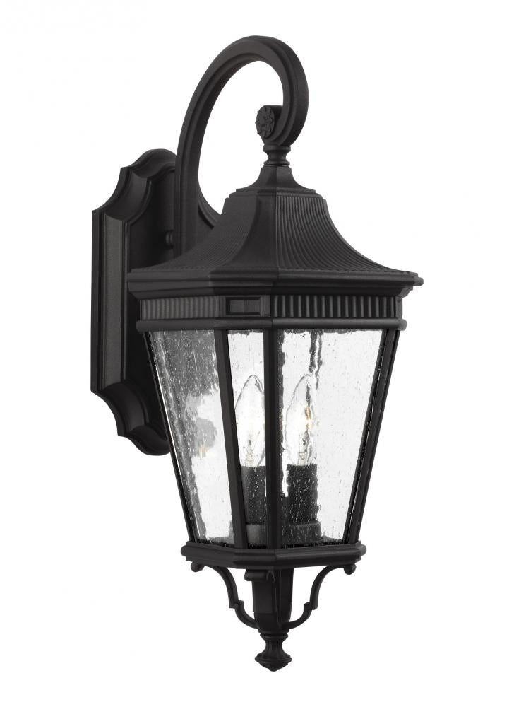 Generation Lighting - Feiss 2 - Light Wall Lantern OL5421 Outdoor | Wall Lantern Generation Lighting Black  