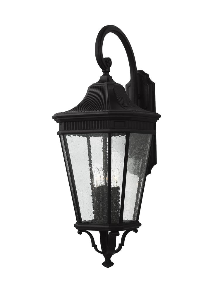 Generation Lighting - Feiss 4 - Light Wall Lantern OL5426 Outdoor | Wall Lantern Generation Lighting Black  