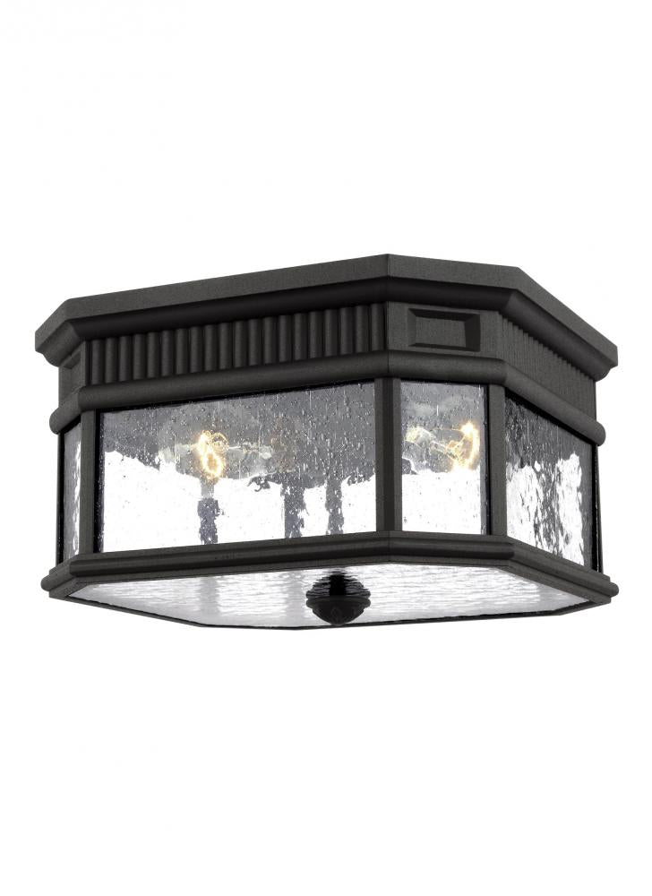 Generation Lighting - Feiss 2 - Light Flush Mount OL5433 Flush Mount Ceiling Light Generation Lighting Black  