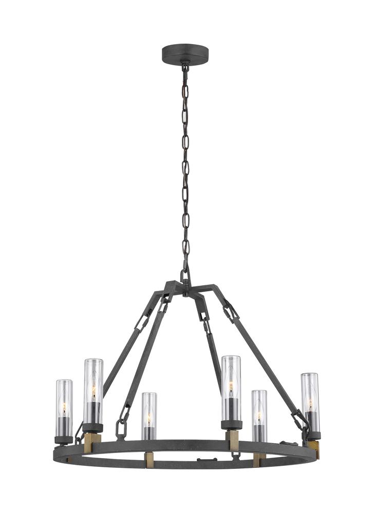 Generation Lighting - Feiss 6 - Light Chandelier OLF3213/6AF