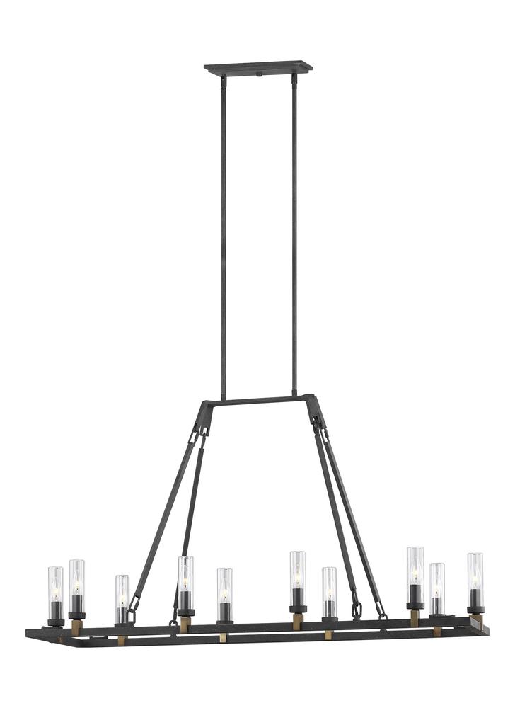 Generation Lighting - Feiss 10 - Light Chandelier OLF3218/10AF