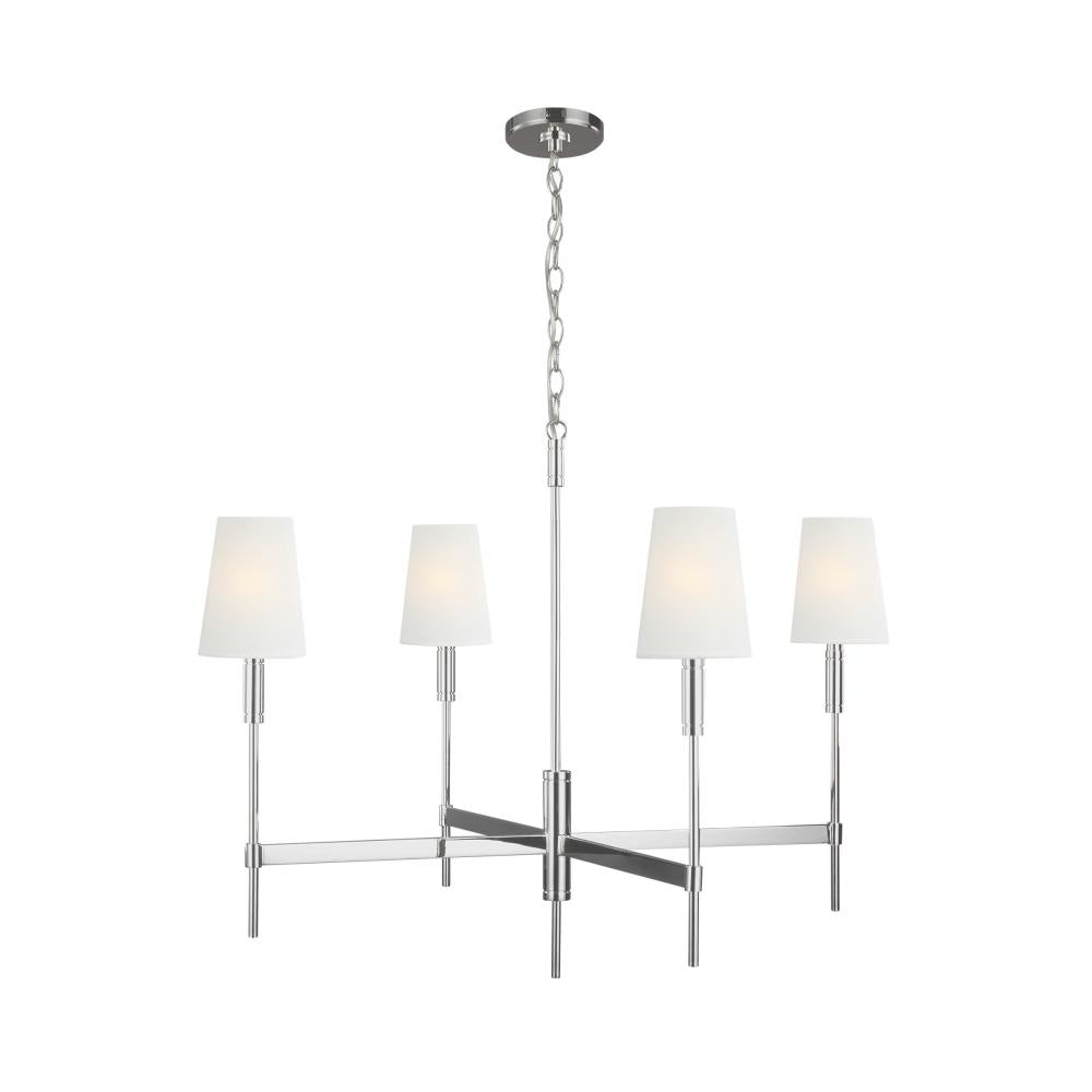 Generation Lighting 4 - Light Chandelier TC1044PN