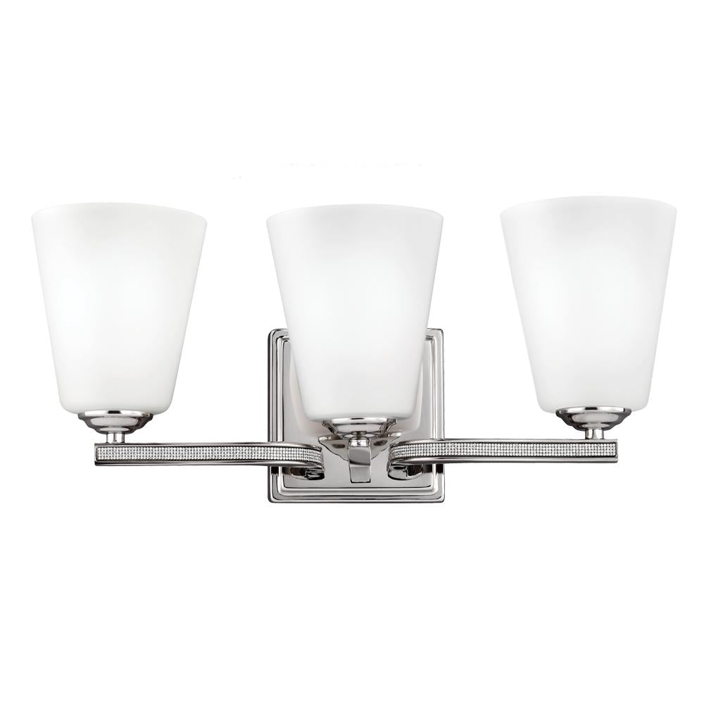 Generation Lighting - Feiss 3 - Light Vanity VS20203PN