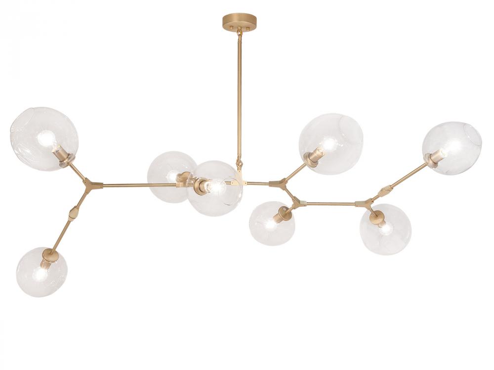 Avenue Lighting FAIRFAX COLLECTION HF8088-BB Chandeliers Avenue Lighting Brass  