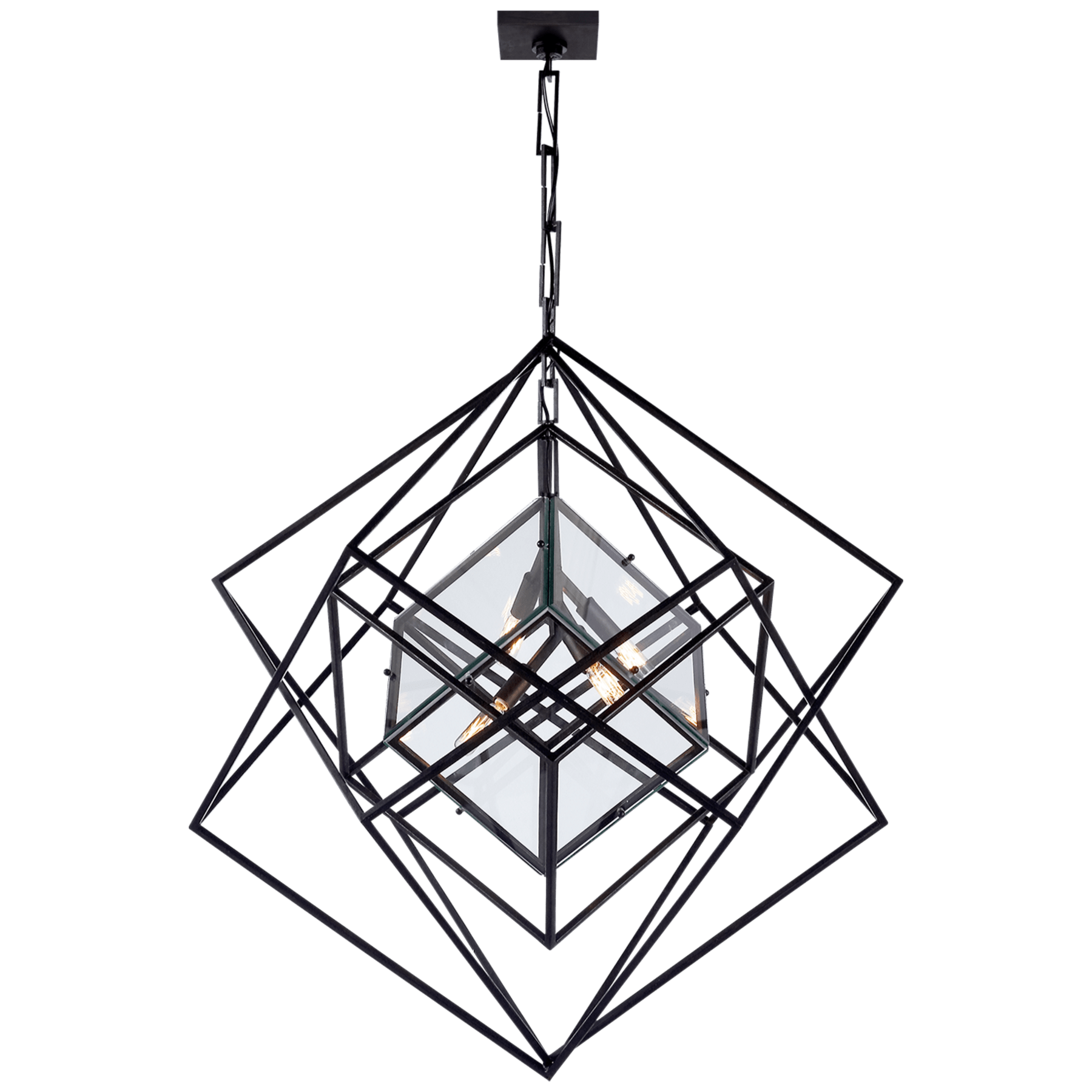 Visual Comfort Cubist Medium Chandelier