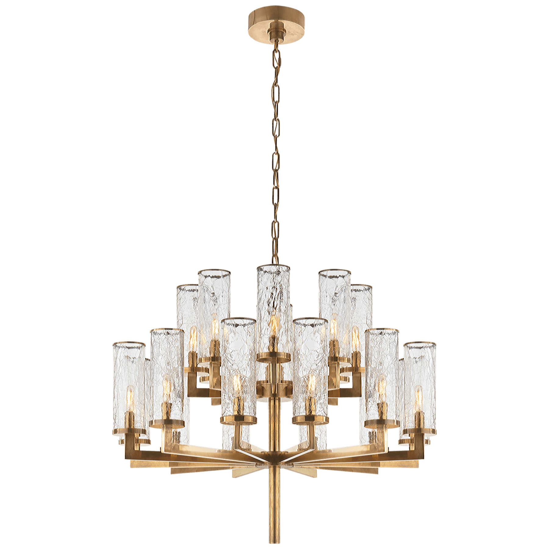 Visual Comfort Liaison Double Tier Chandelier