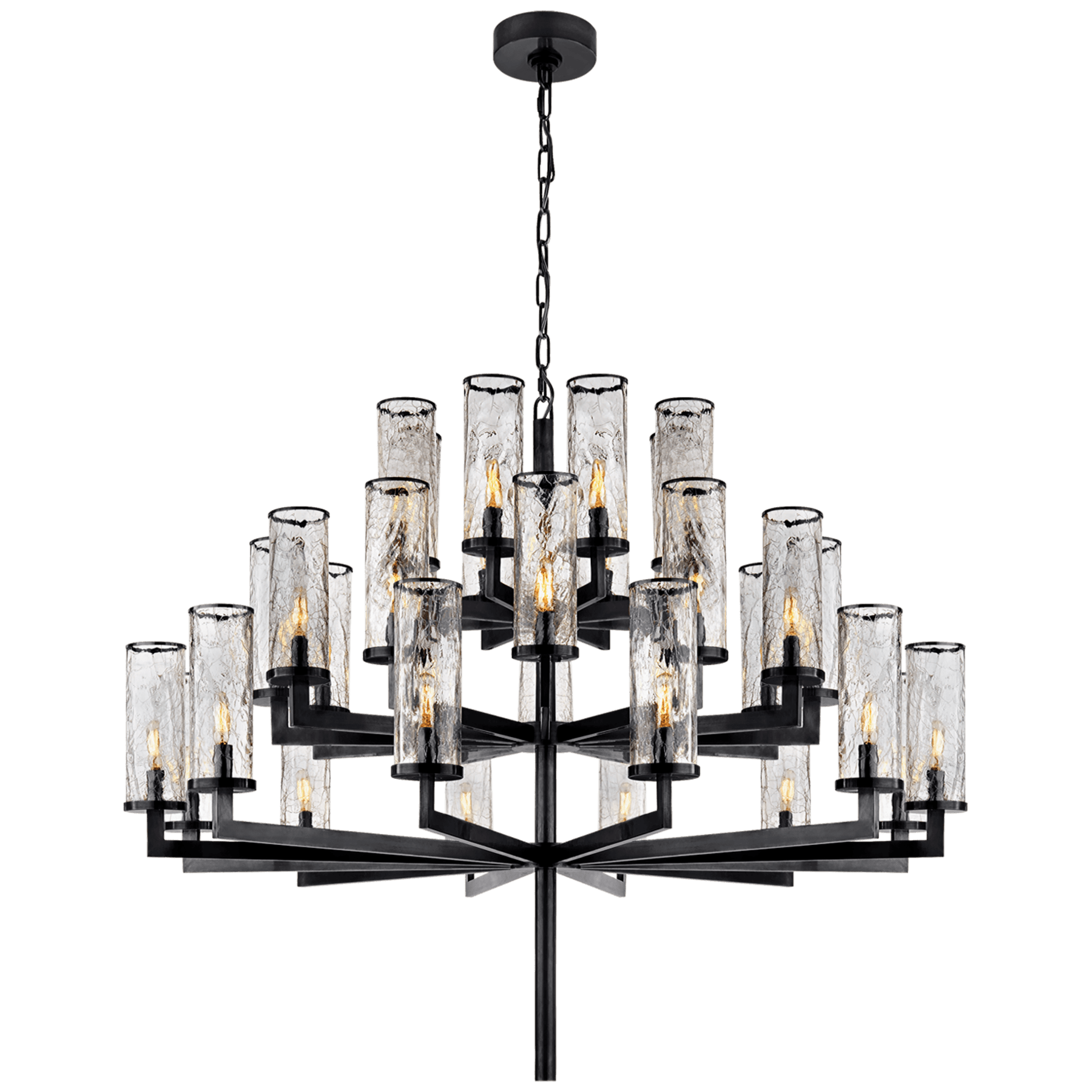 Visual Comfort Liaison Triple Tier Chandelier