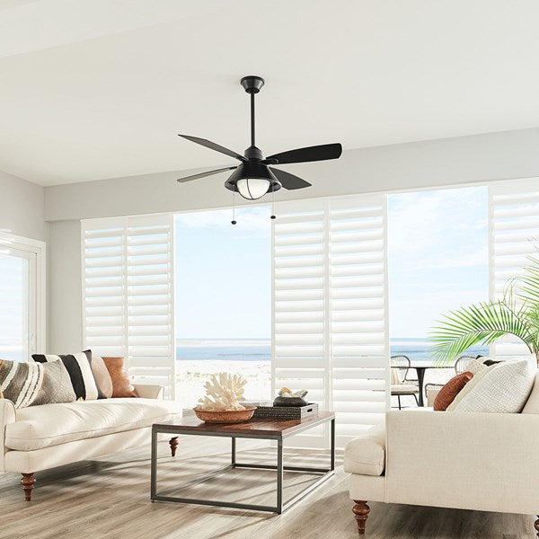 Kichler 54 Inch Seaside Fan LED 310181 Ceiling Fan Kichler   