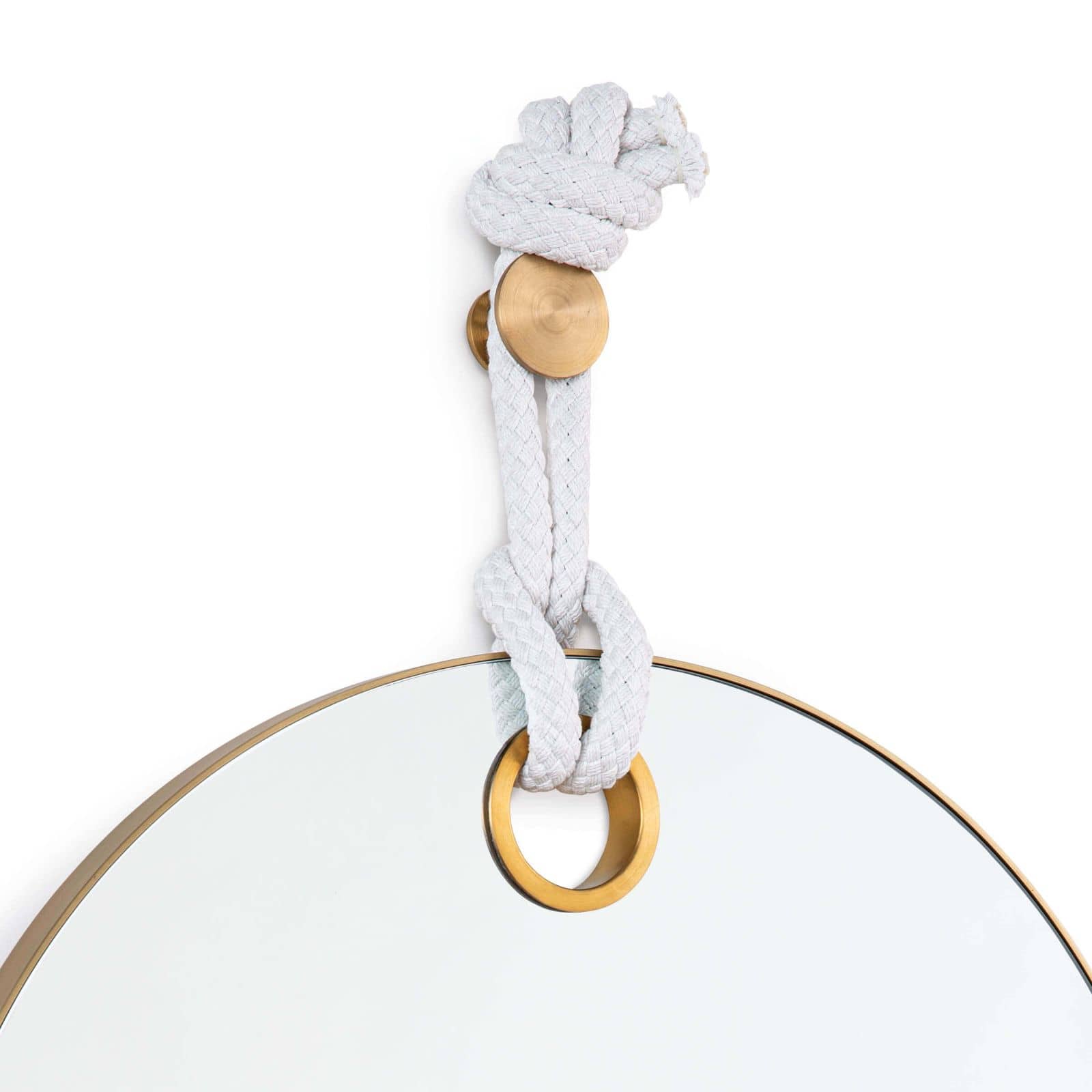 Regina Andrew Porter Mirror (Natural Brass)