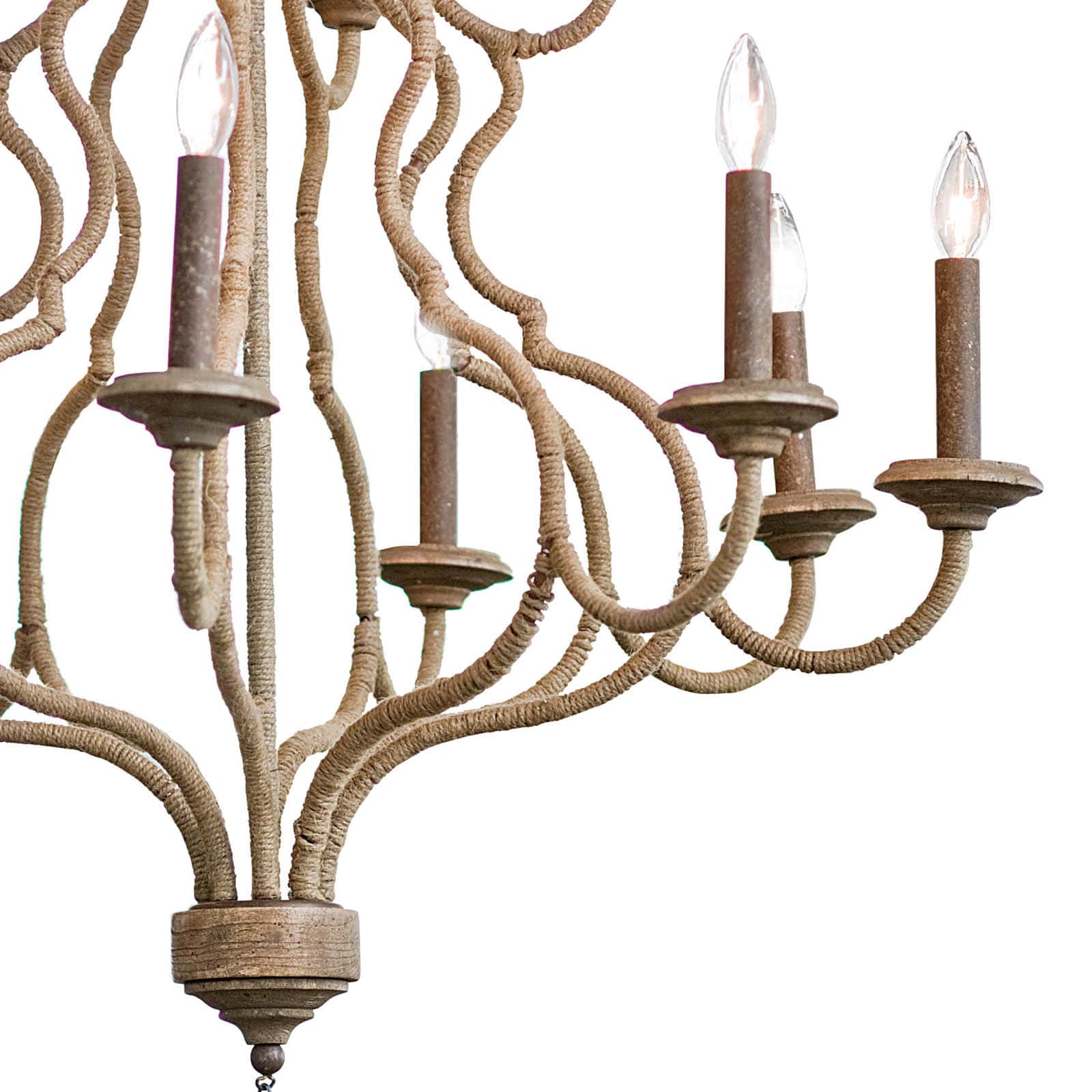 Regina Andrew Jute Chandelier