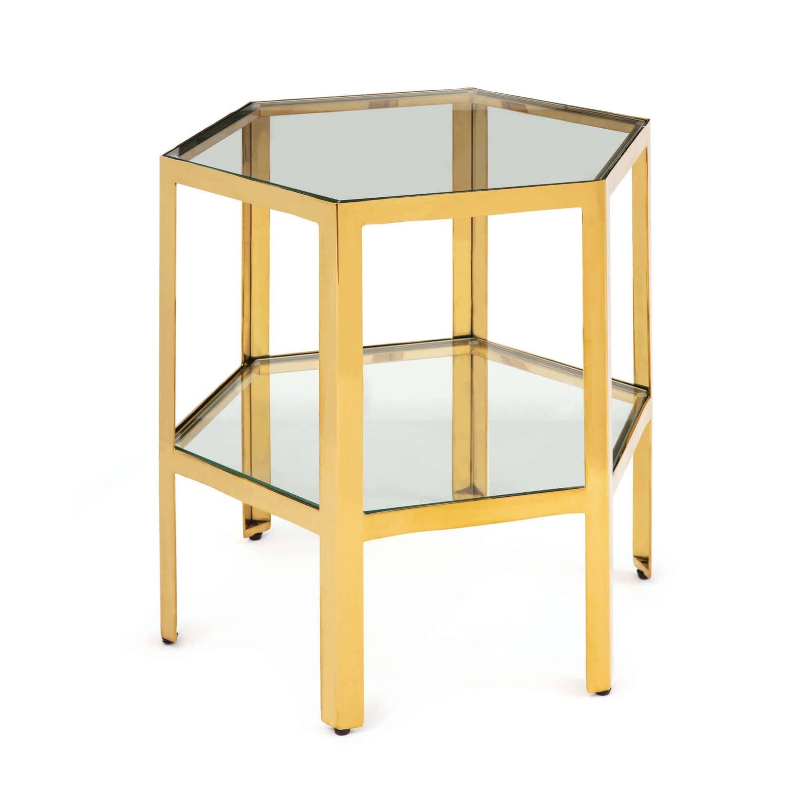 Regina Andrew  Quadrum Table Small (Gold) Decorative Accents Regina Andrew Gold  