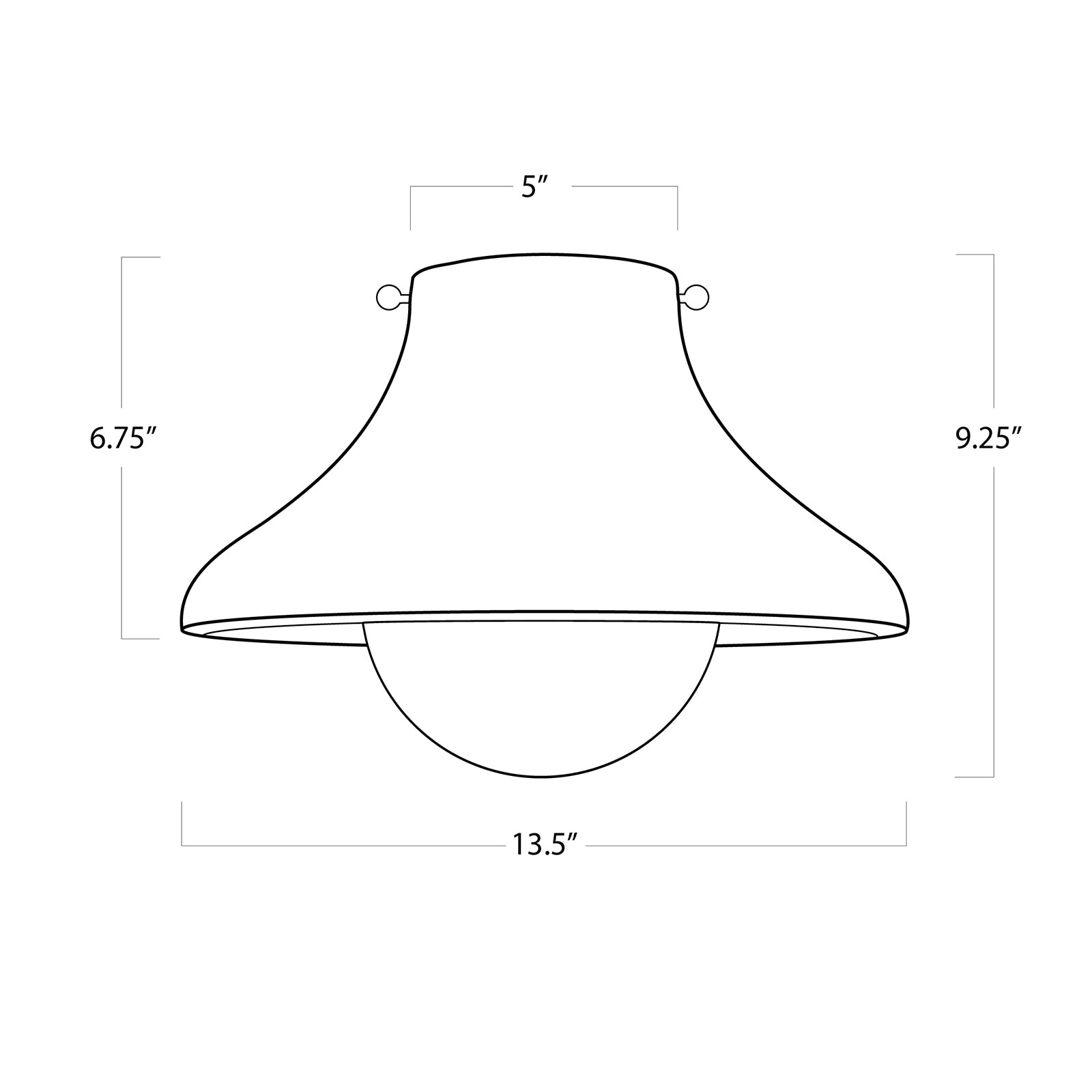 Regina Andrew  Surfside Wood Flush Mount Ceiling Flush Mounts Regina Andrew   