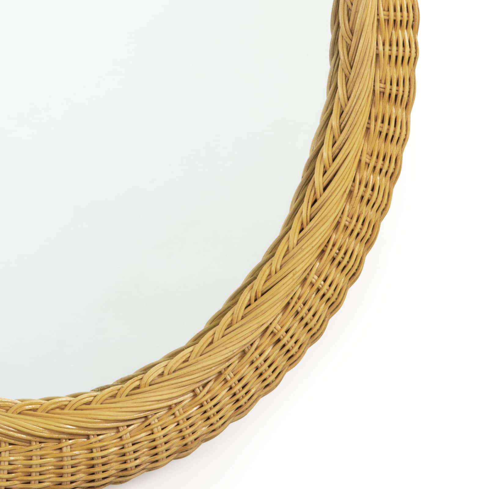 Regina Andrew Bonjour Rattan Mirror