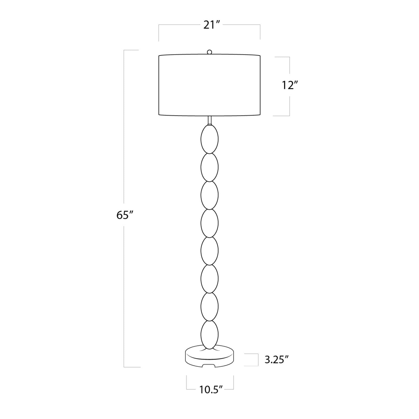 Regina Andrew Buoy Floor Lamp