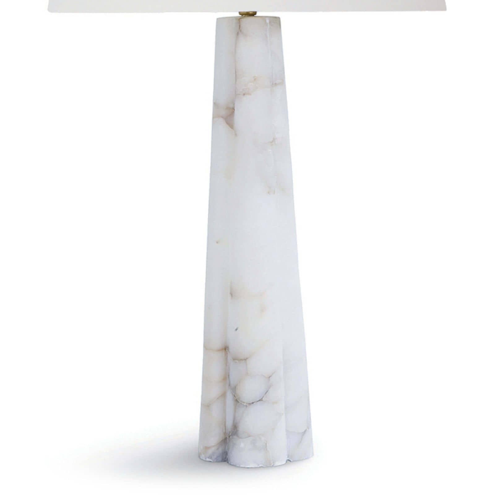 Regina Andrew  Quatrefoil Alabaster Table Lamp Large Table Lamps Regina Andrew   