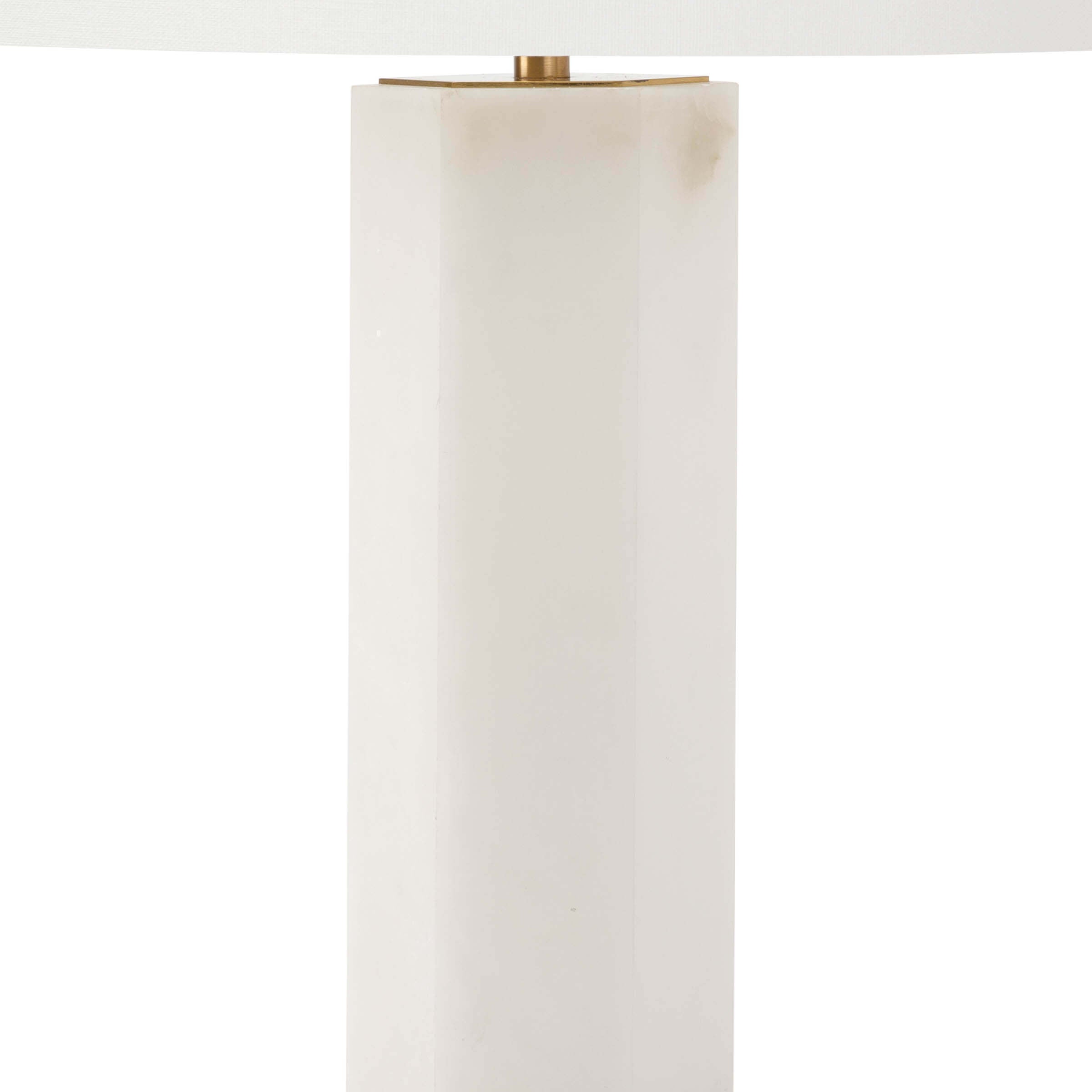 Regina Andrew  Stella Alabaster Table Lamp Table Lamps Regina Andrew   