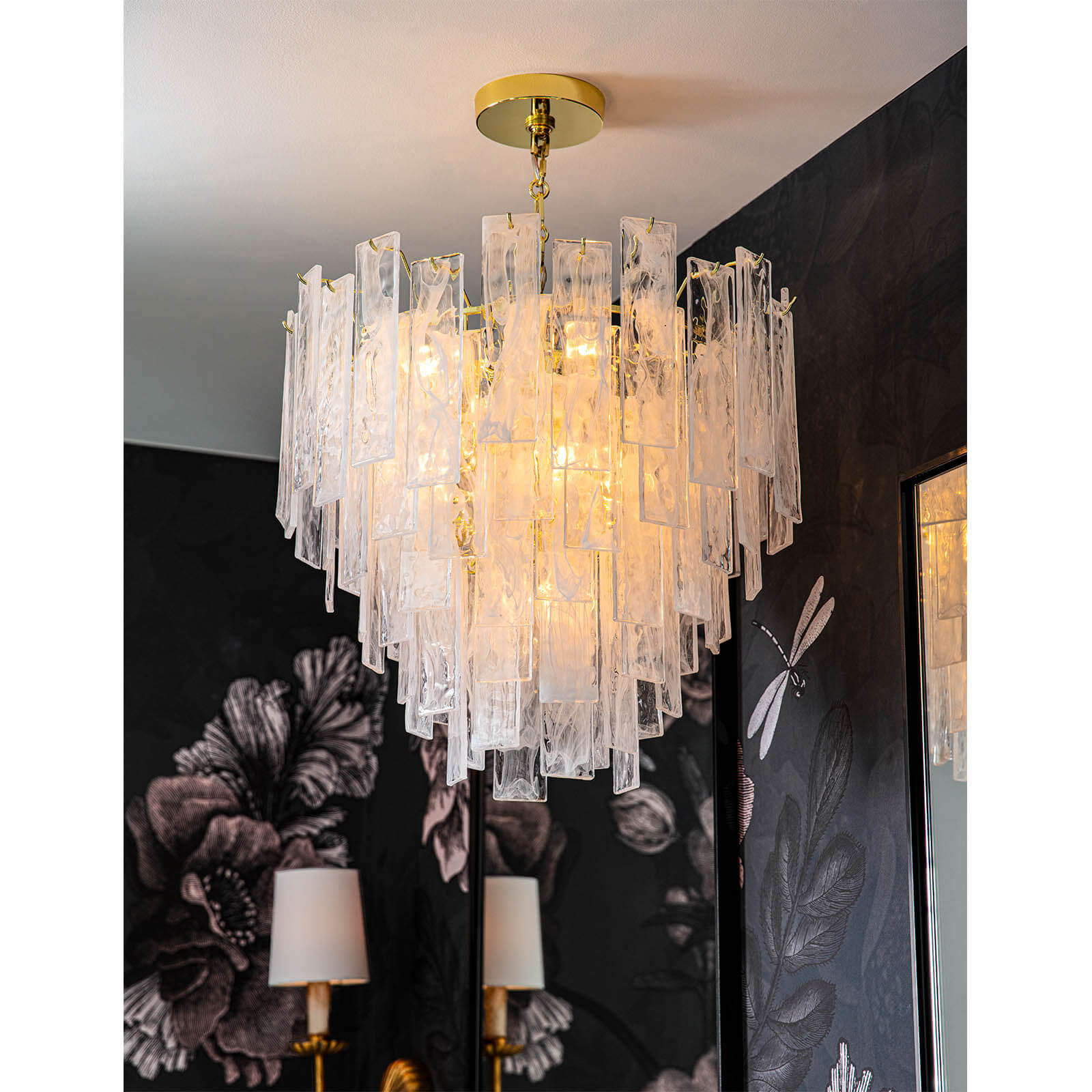 Regina Andrew Glacier Chandelier Small