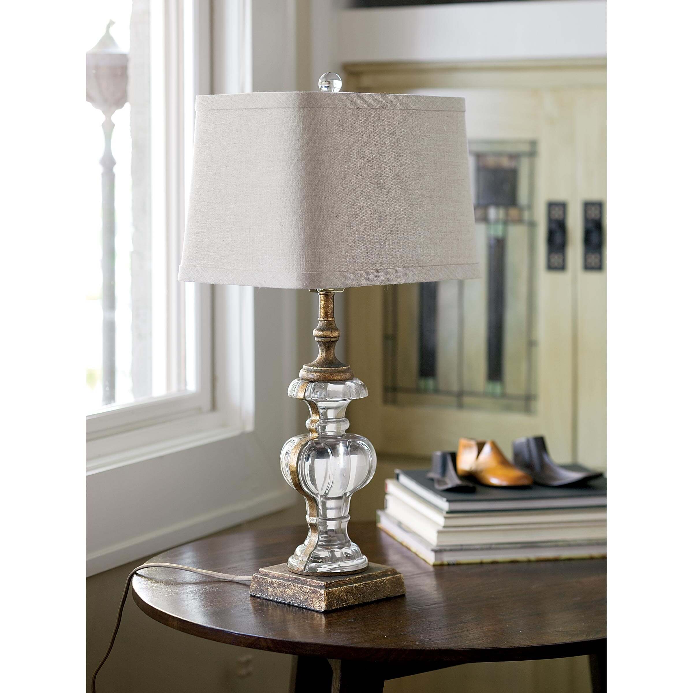 Regina Andrew  Parisian Glass Table Lamp Table Lamps Regina Andrew   