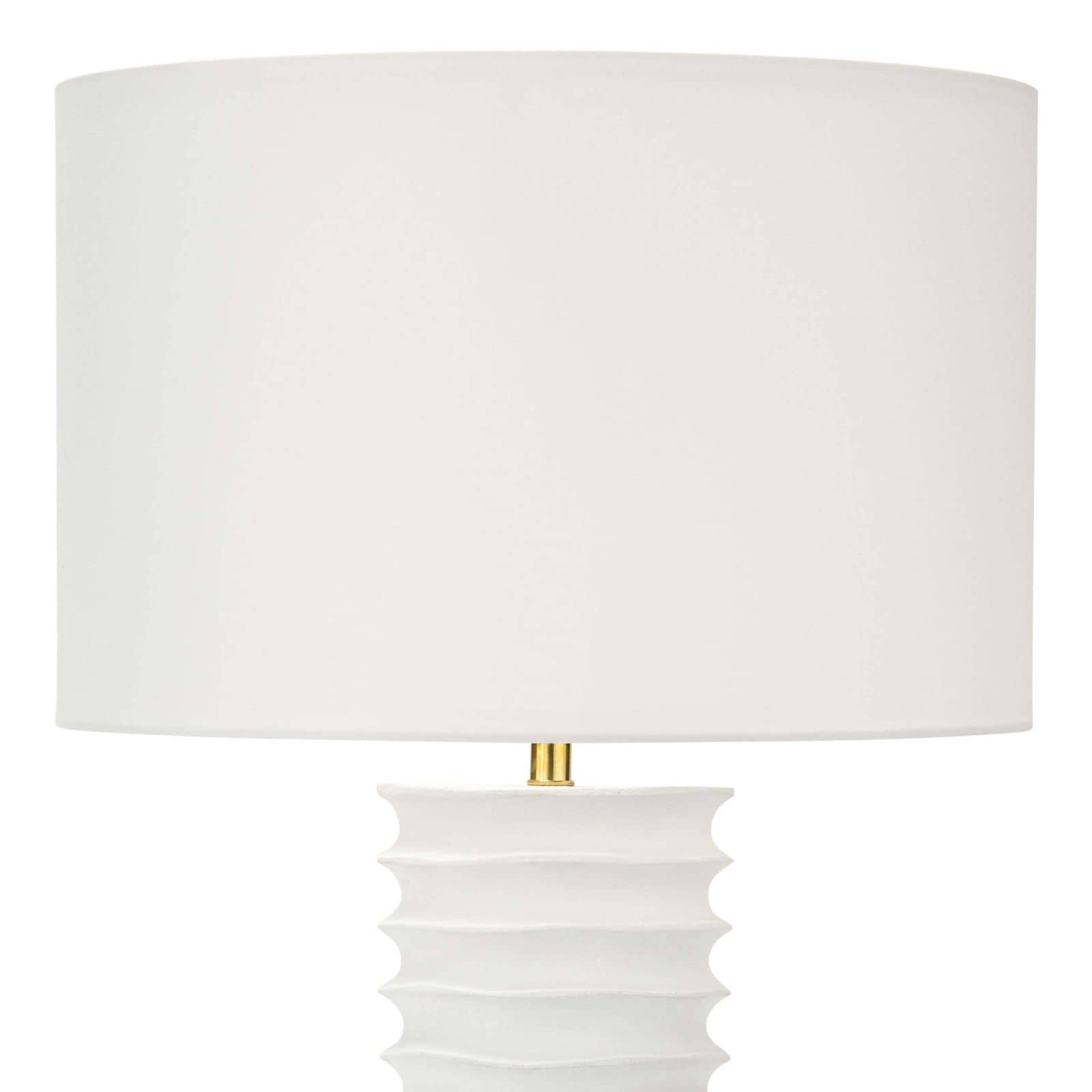 Regina Andrew Nabu Metal Column Table Lamp (White)