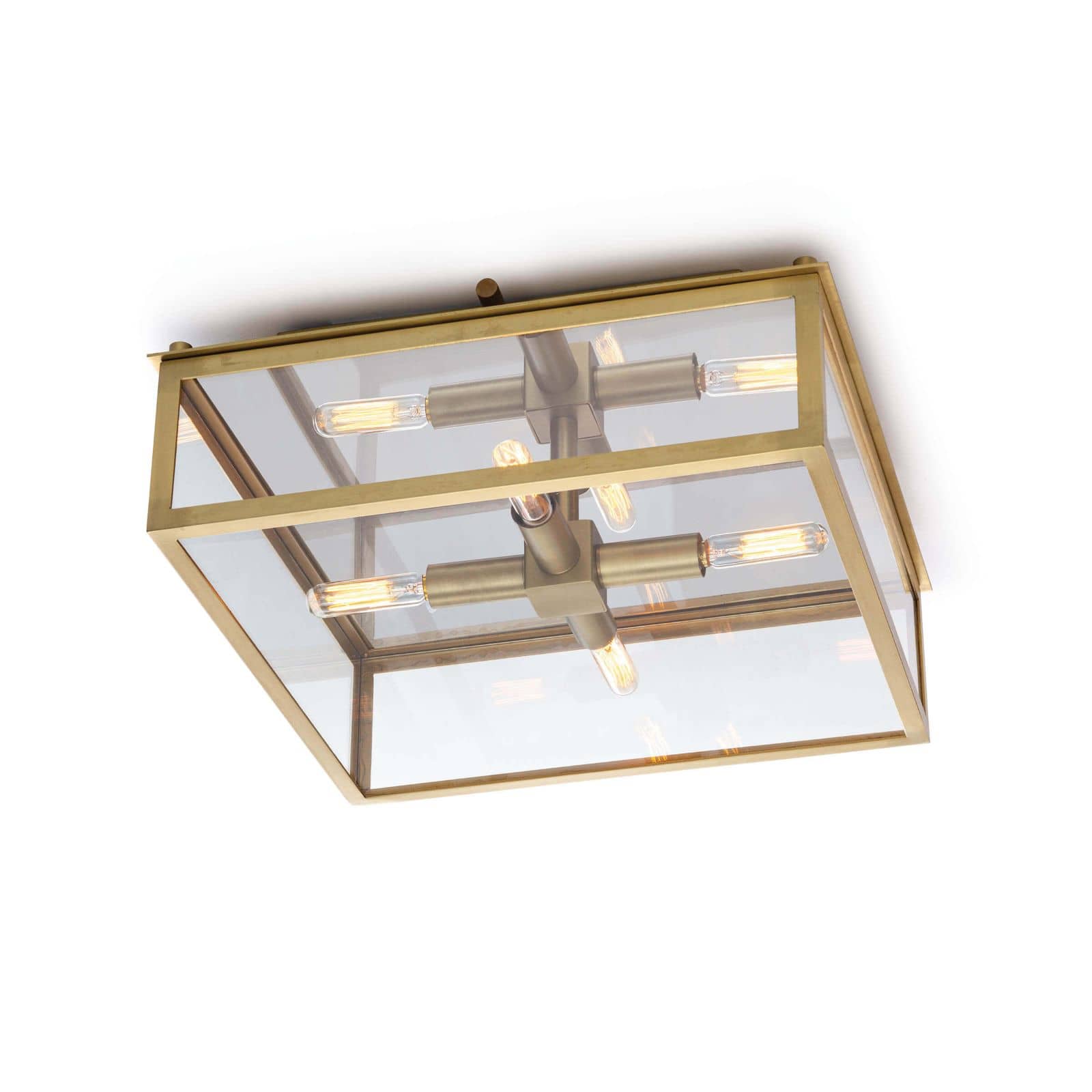 Regina Andrew Ritz Flush Mount (Natural Brass)